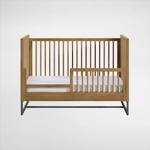 camryn light brown crib   