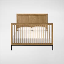 camryn light brown crib   