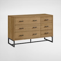 camryn light brown dresser   