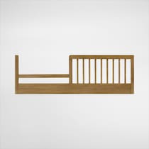 camryn light brown toddler rail   