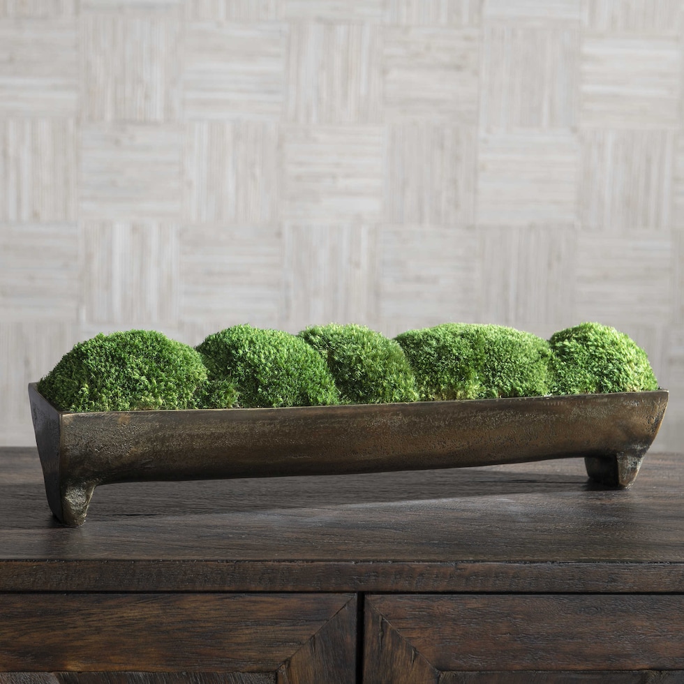 canal moss green centerpiece   