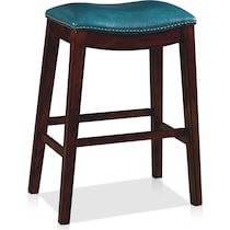 canby blue bar stool   