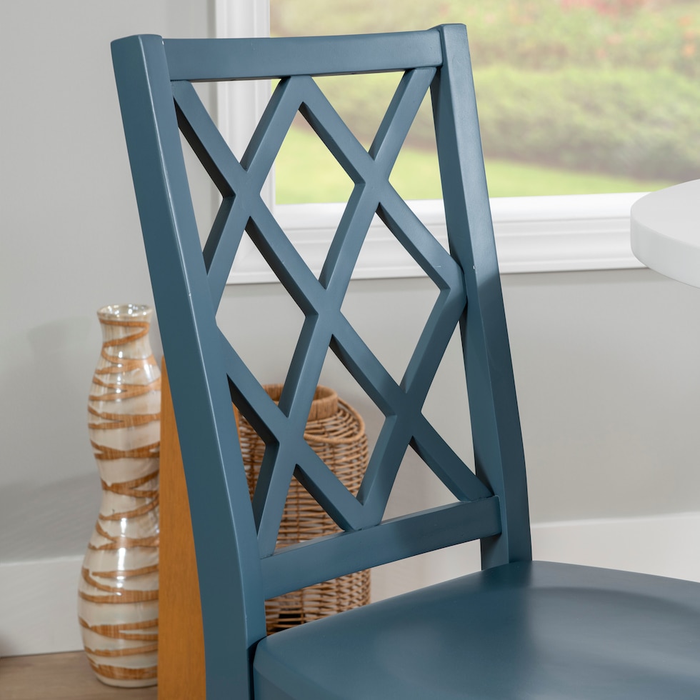 candice gray dining chair   