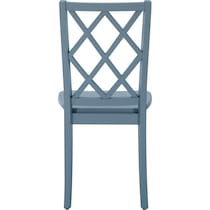 candice gray dining chair   