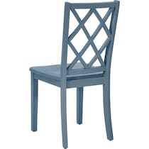 candice gray dining chair   