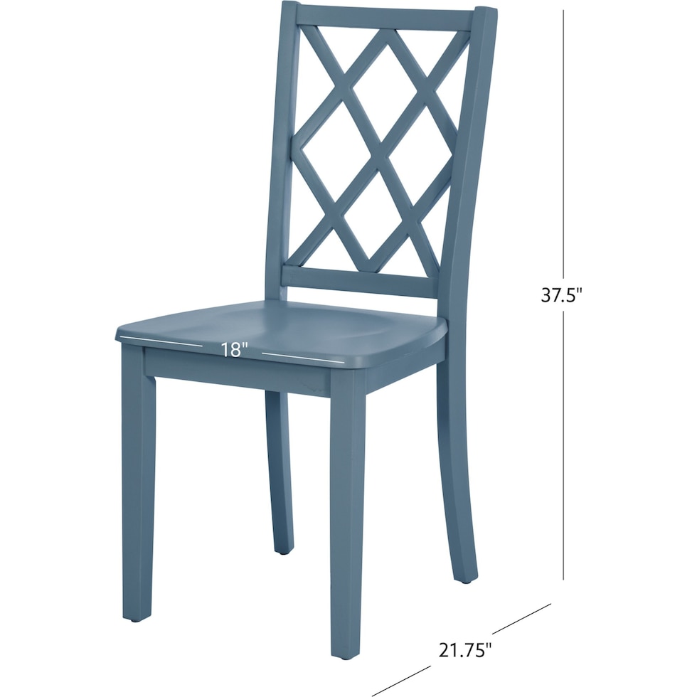 candice gray dining chair   