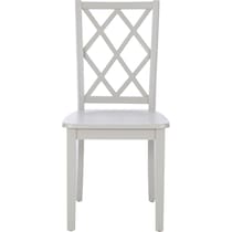 candice gray dining chair   