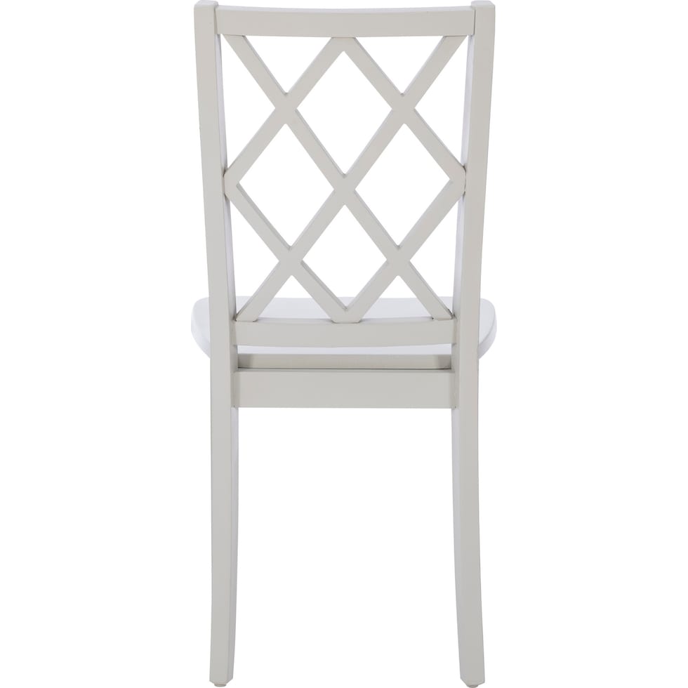 candice gray dining chair   