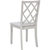 candice gray dining chair   