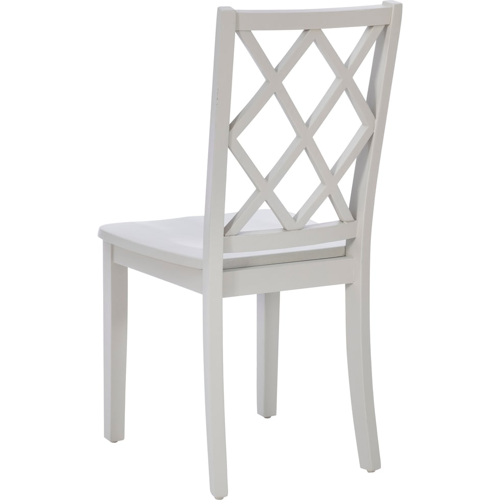 candice gray dining chair   