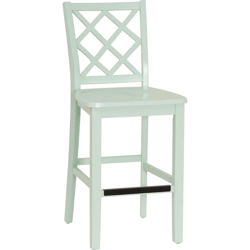 candice green counter height stool   