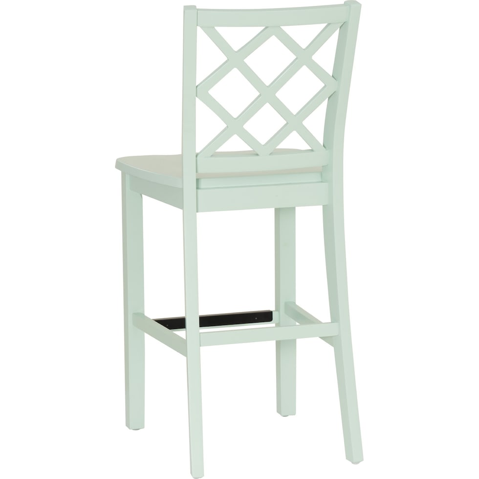 candice green counter height stool   