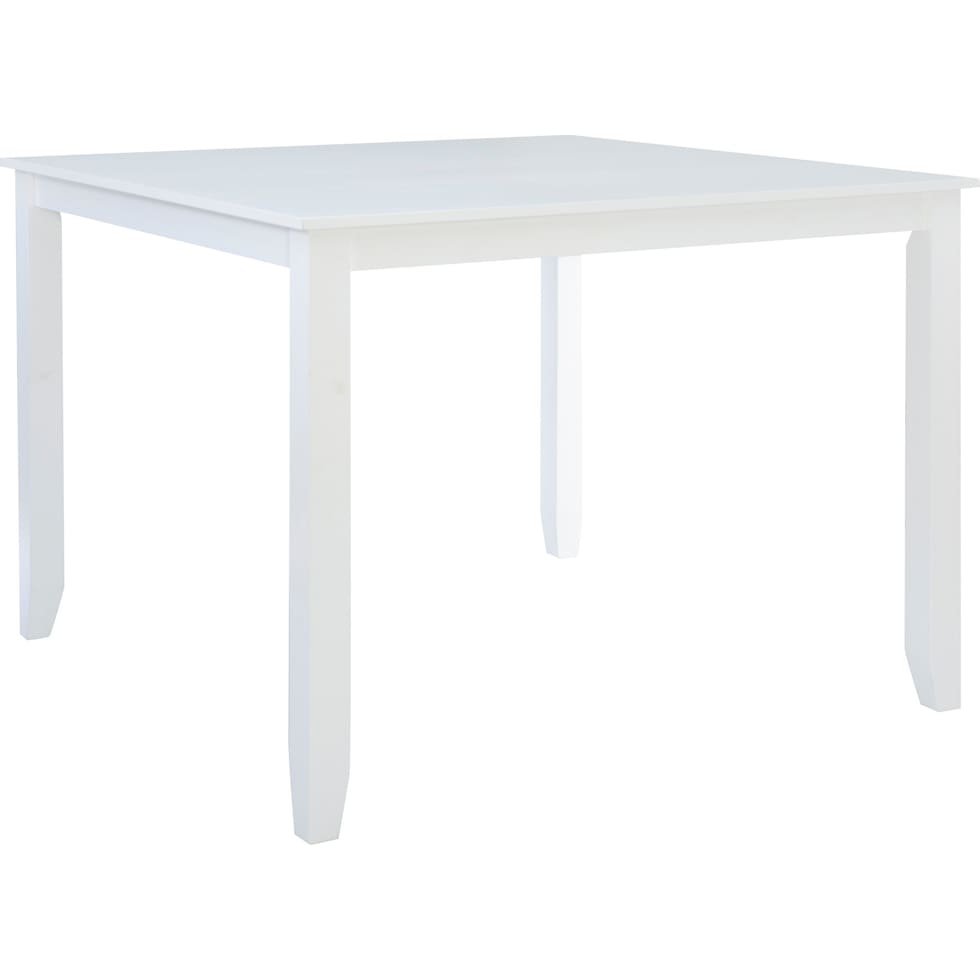 candice white counter height table   