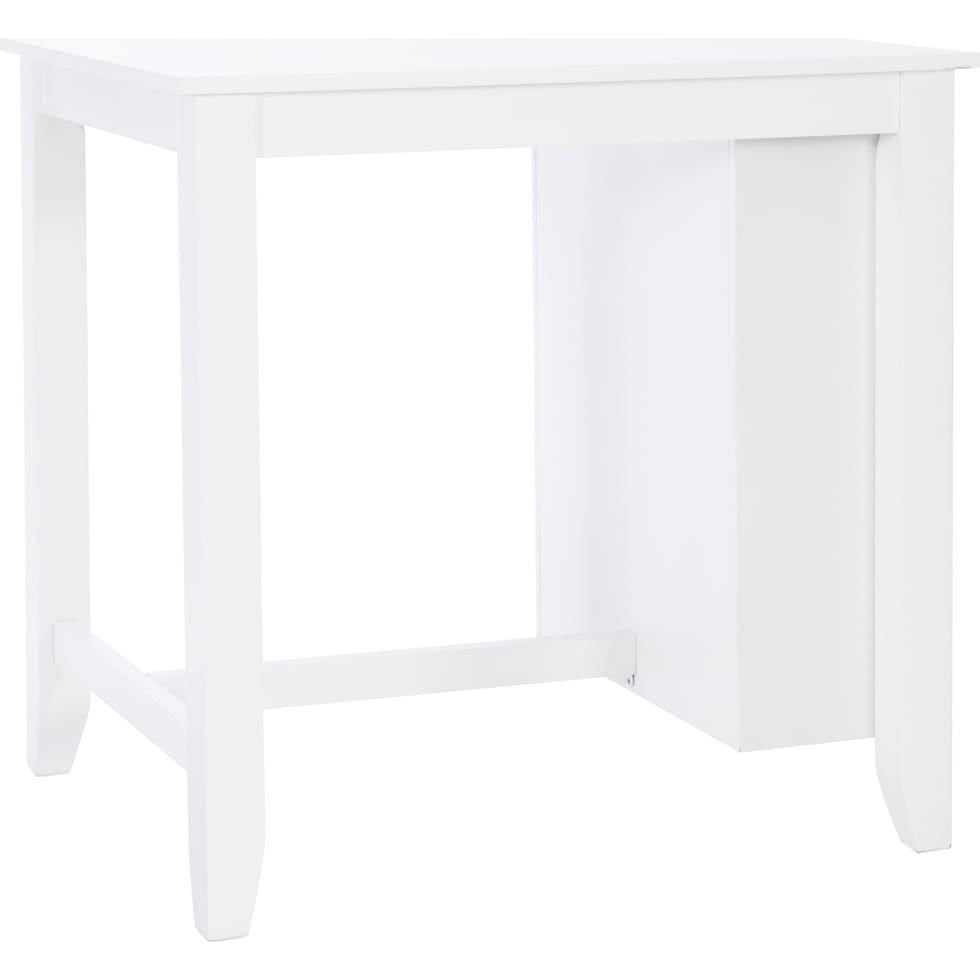 candice white counter height table   