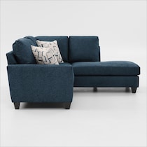 canyon blue sectional   