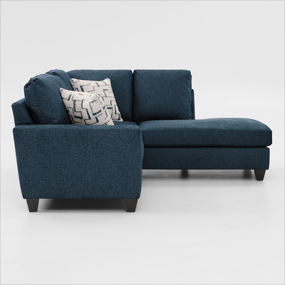 canyon blue sectional   
