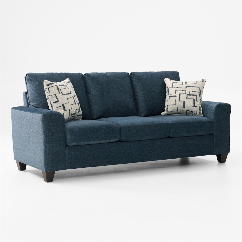 canyon blue sofa   