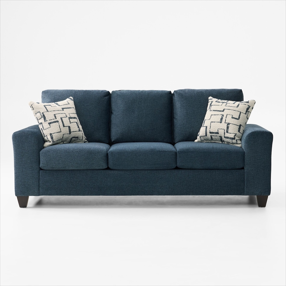 canyon blue sofa   
