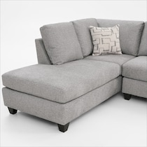 canyon gray sectional   