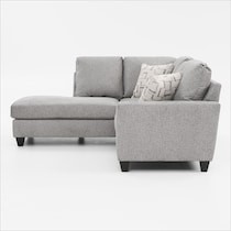 canyon gray sectional   