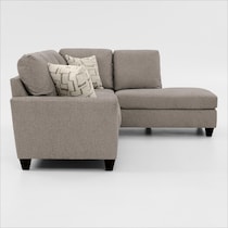 canyon gray sectional   
