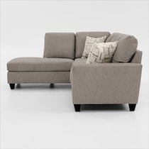 canyon gray sectional   