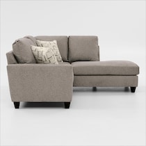 canyon gray sectional   
