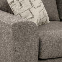 canyon gray sectional   