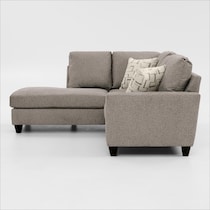 canyon gray sectional   