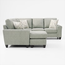 canyon green sectional   