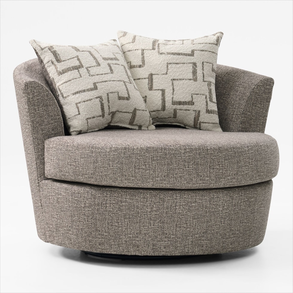 canyon neutral swivel chair   