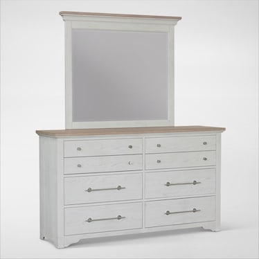 Cape May Dresser and Mirror