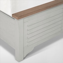 cape may light brown queen bed   