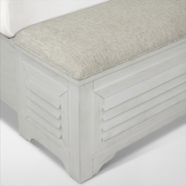 cape may light brown queen bed   