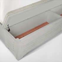 cape may light brown queen bed   