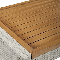 capri gray outdoor sofa set   
