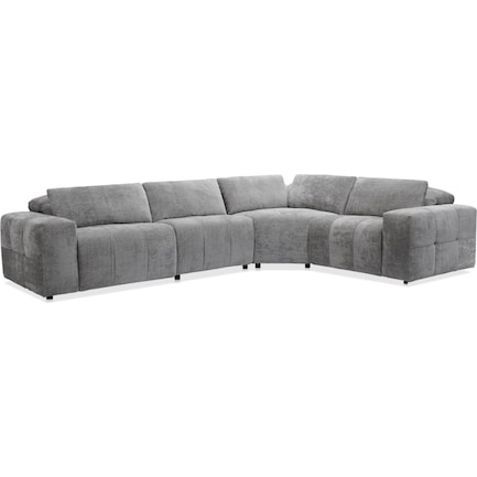 Caprice 4-Piece Dual-Power Sectional