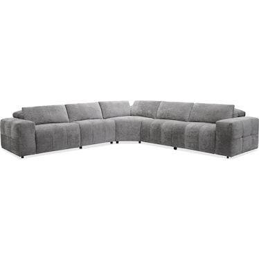 Caprice 5-Piece Dual-Power Sectional
