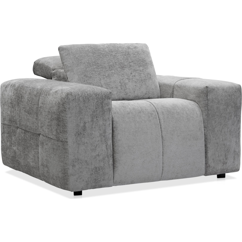 caprice silver recliner   