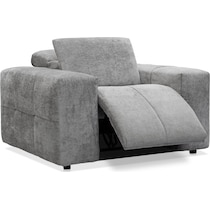 caprice silver recliner   