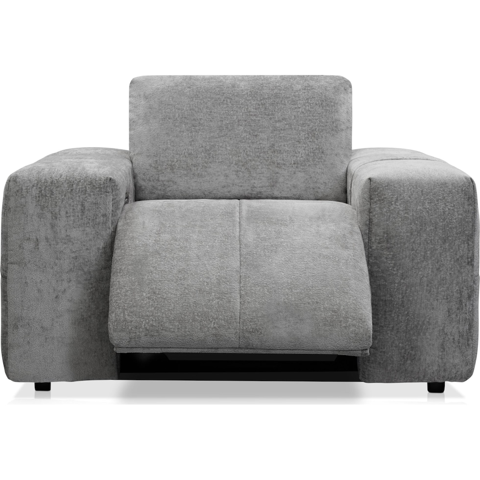 caprice silver recliner   