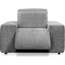 caprice silver recliner   