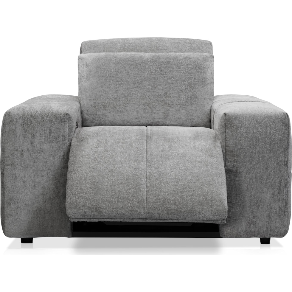 caprice silver recliner   