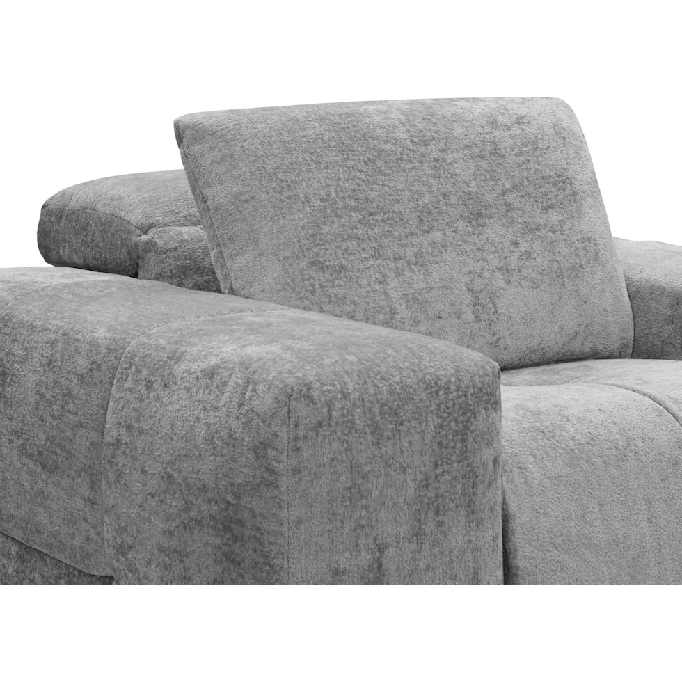 caprice silver recliner   