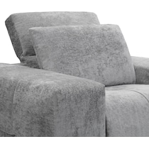 caprice silver recliner   