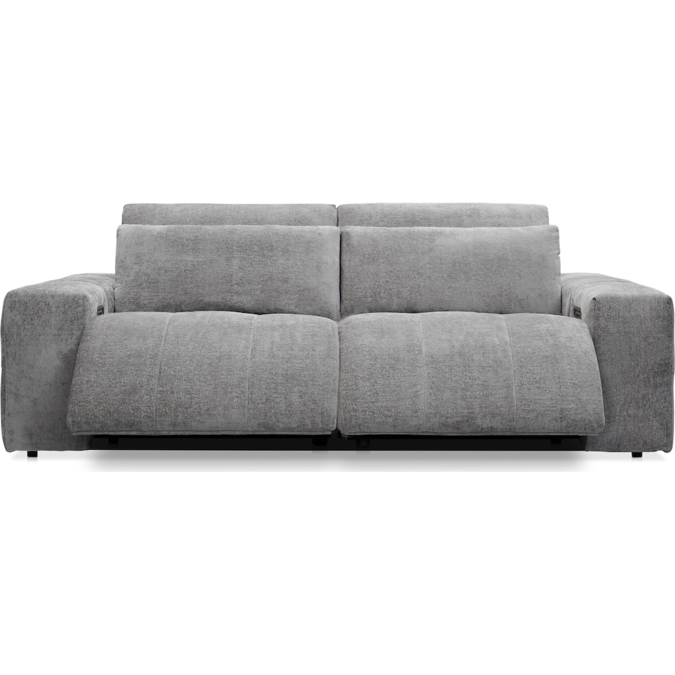 caprice silver sofa   