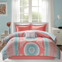 carise multicolor twin bedding set   
