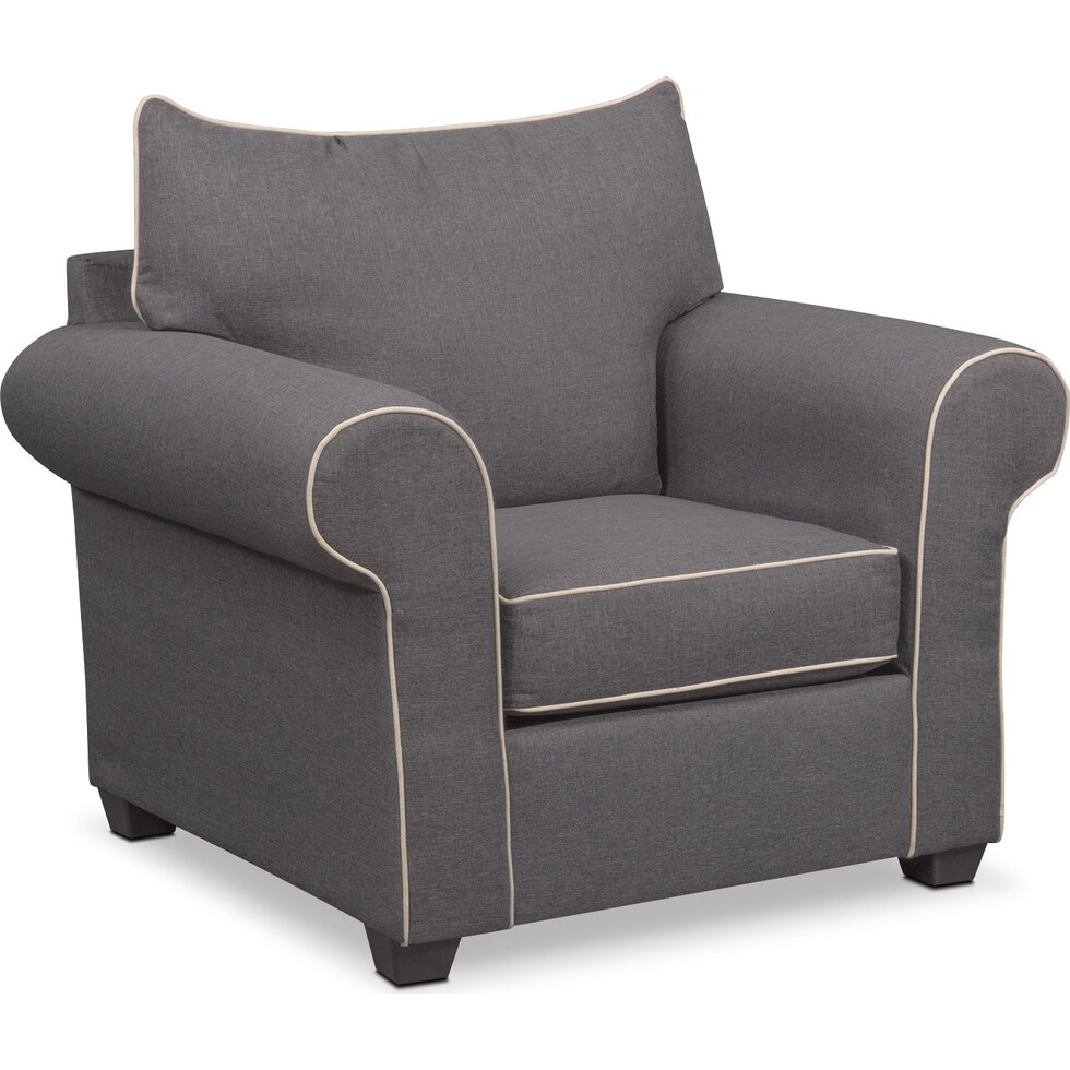 carla gray chair   