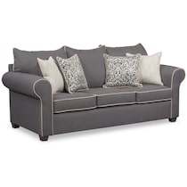 carla gray sofa   