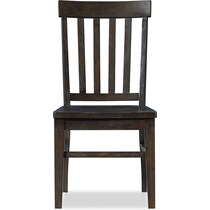 carlisle dark brown  pc dining room   